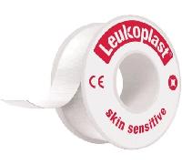 Leukoplast Skin Sensitive Cerotto su Rocchetto 2,6 m x 2,5 cm con Adesivo in Silicone per Pelli Sensibili
