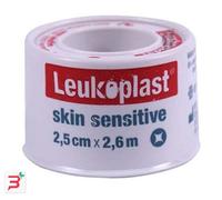 LEUKOPLAST SKIN SENSITIVE CEROTTO SU ROCCHETTO CON MASSA ADESIVA IN SILICONE M2,6 X 2,5CM 1 PEZZO