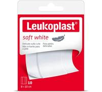 leukoplast Soft White 1 m x 8 cm 10 Pezzi