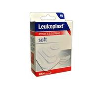 LEUKOPLAST SOFT WHITE 40PZ ASS