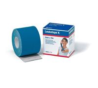 Leukotape K Benda Anelastica In Rocchetto Per Taping Kinesiologico Blu 5X500 Cm