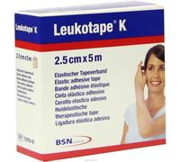 Leukotape K Cerotto Elastico per Taping 5 x 2,5 cm Carne