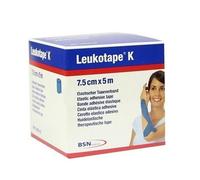 Bsn Medical BENDA ADESIVA LEUKOTAPE K PER TAPING FISIOTERAPICO LARGHEZZA 7,5 CM LUNGHEZZA 5 M COLORE BLU IN ROTOLO