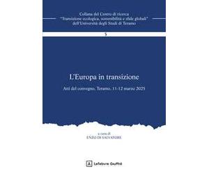 L'Europa in transizione. Gli Stati membri, le sfide della globalizzazione e la crisi dell'ordine internazionale