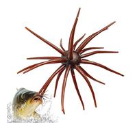 Leurres De Pêche Artificiels - Appâts D’Oursin Réalistes Pour Eau Douce Et Salée | Accessoire De Pêche Pour Rivière, Lac, Mer, Bord, Poisson-Chat, Truite, Carnassiers, Bar, Sandre Occasionnel Réservo