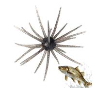 Leurres De Pêche Artificiels - Appâts D’Oursin Réalistes Pour Eau Douce Et Salée | Accessoire De Pêche Pour Rivière, Lac, Mer, Bord, Poisson-Chat, Truite, Carnassiers, Bar, Sandre Occasionnel Réservo