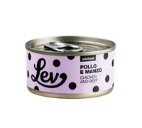 Lev Cat Adult Complementare 70 gr Pollo e manzo - confezione da 24 pezzi - Cibo umido per gatti - 1° ORDINE? scegli lo sconto BZR5 / BZR20 + 200 punti fedeltà