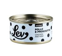 Lev Cat Adult Complementare 70 gr Pollo e prosciutto - confezione da 24 pezzi - Cibo umido per gatti - 1° ORDINE? scegli lo sconto BZR5 / BZR20 + 200 punti fedeltà