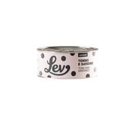 Lev Cat Adult Umido Complementare 140 gr Tonno e sardine (scadenza: 11/05/2026) - confezione da 6 pezzi - Cibo umido per gatti - 1° ORDINE? scegli lo sconto BZR5 / BZR20 + 200 punti fedeltà