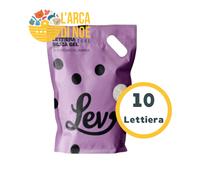 Lev Lettiera Sabbia in Gel di Silice 5 lt alla Lavanda Super Assorbente x Gatti
