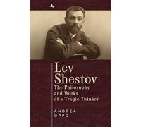 Andrea Oppo Lev Shestov (Copertina rigida)