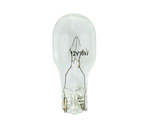LEV5 12V Lampada Con Zoccolo Vetro - W16w - 16W - W2 1X9 5D - 2 Pz - D/Blister