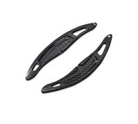 Leva Cambio Al Volante in Compatibile Con Porsche Per Carrera 991 2016-2019 Per Boxster Per Cayman 718 2017-2022 Estensione Delle Palette Del Cambio Al Volante Dell'auto.(Carbon looking black)