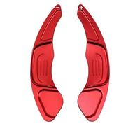 Leva Cambio al Volante in per VW per Sagitar per Gli per Lamando per GTS 2016 2017 2 Pezzi Palette Estensione Il Cambio Volante Ll'auto(Red)