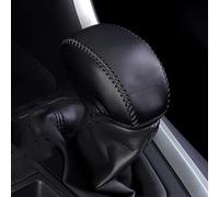 Leva Cambio Auto Auto Pelle Testa Cambio Pomello Cambio Copertura Cambio Collari Fit per Toyota RAV4 RAV 4 XA50 MK5 2019 2020 2021 Accessori Copri pomello per Cambio (Colore : A)