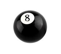 Leva Cambio Compatibile con TOYOTA Pomello del cambio rotondo universale Testa nera 8 Ball Racing Pomello del cambio in acrilico Parti della leva del cambio rotonda per auto
