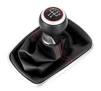 Leva cambio dell'auto Compatibile Con Jetta 12mm 5/6 Velocità Pomello Del Cambio Leva Cuffia Braccio