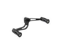 Leva Cambio Moto Leva del cambio con comandi centrali per moto, con punta e tallone, con pedane per Sportster per Iron 883 XL1200 XL883 per Roadster per Nightster