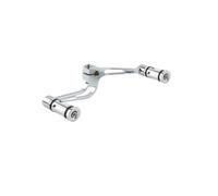 Leva Cambio Moto Leva del cambio con comandi centrali per moto, con punta e tallone, con pedane per Sportster per Iron 883 XL1200 XL883 per Roadster per Nightster
