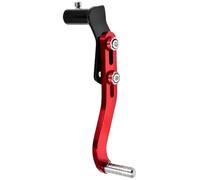 Leva Cambio Moto Pedale di avviamento a pedale per moto da 12 mm in alluminio CNC universale rosso/argento