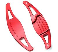 Leva Cambio Per Auto Compatibile Con Ford Per Taurus Per S-MAX Per Galaxy Per Edge Estensione Per Paddle Per Volante Per estensioni leve cambio(Red)