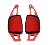 Leva Cambio Per Auto Compatibile Con Per S3 S5 SQ2 SQ5 Per TT A3 8V A4 A5 Q2 Q3 Q5 Q7 2017 2018 2019 Estensione Volante Per Auto paddle shift volante(Red)