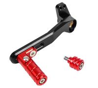 Leva Cambio Pieghevole Moto Leva del pedale del cambio pieghevole for moto/Adatto for Ducati Multistrada V4 V4S 2020-2022 2023 Pedale estensibile regolabile(Red)