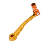 Leva cambio pieghevole per Bosuer 125, oro, testa arancione, anello argento