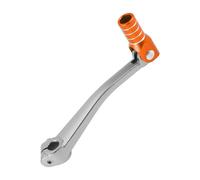 Leva cambio pieghevole per Bosuer 125, titanio, testa arancione, anello argento