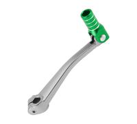 Leva cambio pieghevole per Bosuer 125, titanio, testa verde, anello argento