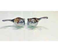Leva Choke Piatta Manubrio 7/8" Destra E Sinistra Ottone Cromo Universale @VD