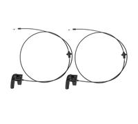 Leva cofano Compatibile Con GMC Per Yukon 2500 XL 1500 2000 2001 2002 2003 2004 2005 2006 2PCS Auto Cofano Cavo Rilascio Maniglia