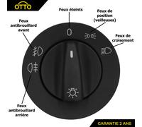 Leva Comandi Delle Luci Faro Ant. Fari Antinebbia Previsto VW New Beetle Golf 4