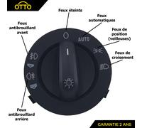 Audi Pulsante rotante controllo fari automatici 4F1941531D per A6 Q7