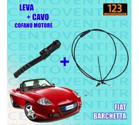 LEVA COMANDO + CAVO FLESSIBILE APERTURA COFANO MOTORE FIAT BARCHETTA