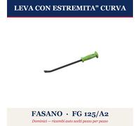LEVA CON ESTREMITA" CURVA PIATTA MM450 FASANO FG 125/A2