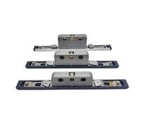 Leva da infilare Basic, Mortace Sashlock Ponte rotto Porta Finestra Serratura Corpo Lega di alluminio Multicolor 20-30mm(Black,25mm)