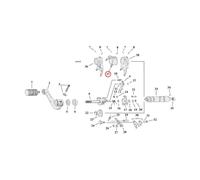 Leva Del Cambio 1 E 2 Per Harley-Davidson Sportster 1991-2003