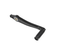 Leva del cambio a pedale per motocicletta Kit pedale del cambio o leva del freno con doppio cuscinetto regolabile CNC per moto con pioli per il mercato dei ricambi per pedane arretrate(Right - Black)