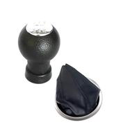 leva del cambio Adatto per Suzuki Swift 2011-2017 Adatto per S-Cross SX4 ALTO Pomello del cambio Boccola pomello Coperchio antipolvere Vite filettatura leva del cambio manuale(Chromed Black line)
