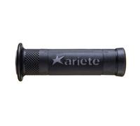 Manopole Ariete Road Grips Forate Nero Grigio Universale Stradali Moto Scooter