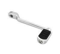 Leva del cambio con punta e tallone, pedane cambio posteriori/anteriori compatibili con motociclette FL 1986-2017 e Road King 1988-2025(Rear Shifter Peg B)