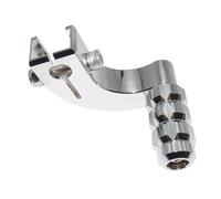 Leva del cambio cromata con punta e tallone per moto con pedane del cambio adatte per Harley Softail Street Bob Low Rider Breakout Fat Boy Pedale del cambio(Heel Shift Lever 6)