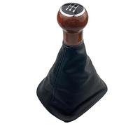 leva del cambio Cuffia leva cambio pomello cambio per Volkswagen per VW per Passat B5 B5.5 1998-2004 nero beige ricambi auto(5 Speed Black B)