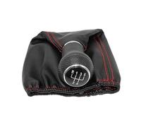 Leva del cambio dell'auto Per Seat Per Arosa 1997 1998 1999 2000 2001 2002 2003 Car-Styling 5 Marce Pomello Leva Cambio Auto Cuffia In Pelle