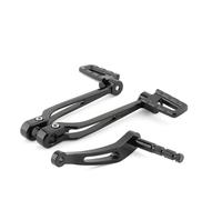 Leva del cambio estesa, leva del cambio, pedane del cambio adatte per Harley Softail Slim FLSL Fat Boy FLFB Breakout FXBR 18-23 Pedale del cambio(Black E)