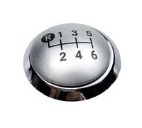 Leva Del Cambio Per Auto Per RAV4 AVENSIS Per YARIS D4D URBAN ALTIS SCION TC Copri Pomello Cambio 5/6 Velocità(6 Speed Silver)