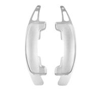 Leva del Cambio per Land Rover Velar 2021-2024, prolunga Durevole per Cambio al Volante dell'auto, Accessori Neri (Normali/Argento)