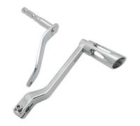Leva del cambio per moto, pedane del cambio con punta e tallone, comandi avanzati adatti per Harley Softail Heritage Breakout 114 Pedale del cambio(E-Chrome)