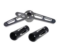 Leva del Cambio Pieghevole, Pedale del Cambio Tallone-Punta per Moto, Leva del Cambio Anteriore Tallone-Punta, pedana per Harley Sportster Nightster Iron XL 883 1200 2004-2018